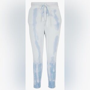 NWT NILI LOTAN Nolan Skv Blue Tie-Dve Sweatpant